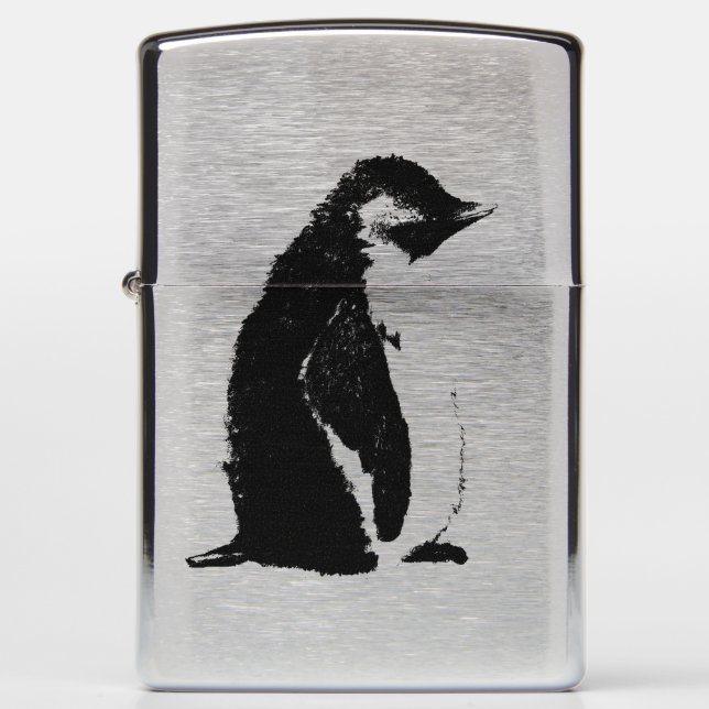 Perfect Penguin Zippo Lighter (Voorkant)