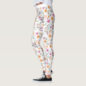 Perfect Playful: Kawaii Cat Garden Pattern Leggings (Links)