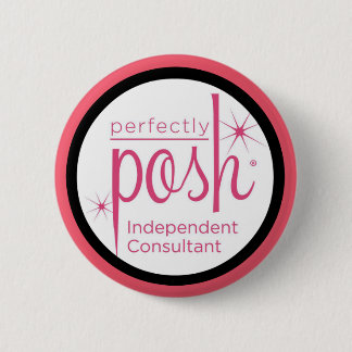 Perfect Posh Independent Consultant giften Ronde Button 5,7 Cm