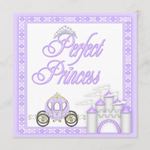 Perfect Princess Baby shower Coach en Castle Kaart