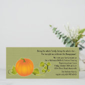 Perfect Pumpkin-uitnodiging Kaart (Staand voorkant)
