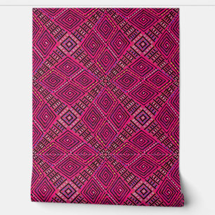 Perfect roze modderdoek geïnspireerd mooi behang