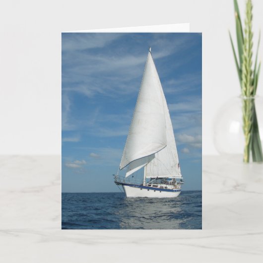 Perfect Sail Greeting Card Kaart (Voorkant)