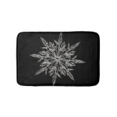 Perfect Snowflake voor de kerstfeestdag Badmat (Voorkant)