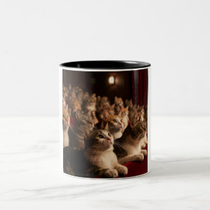 Perfect speelse theaterkat koffie Mok