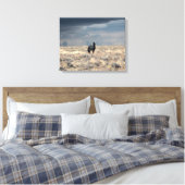 Perfect Storm op doek Canvas Afdruk (Insitu (Slaapkamer))