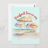 Perfect Summer Briefkaart (Voorkant / Achterkant)