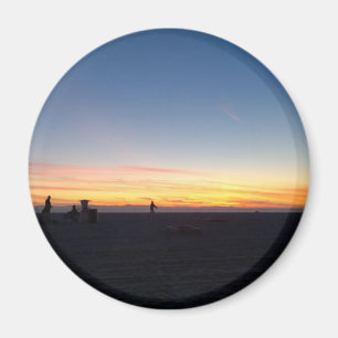 Perfect Sunset in Huntington Beach, Californië Magneet