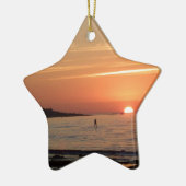 Perfect Sunset Keramisch Ornament (Links)