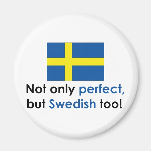Perfect Swede Magneet (Voorkant)