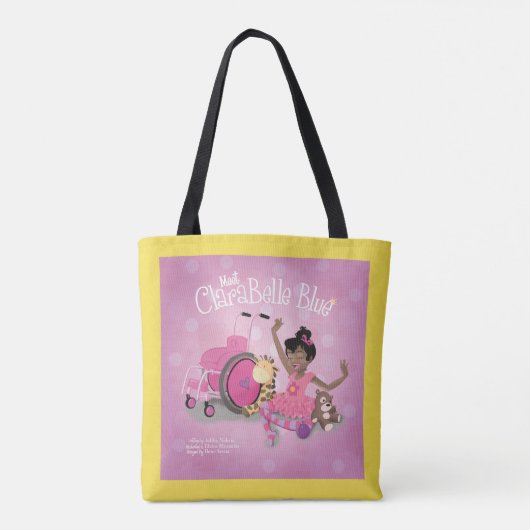 Perfect Tas - ClaraBelle & Ford (Geel) (Achterkant)
