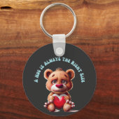 Perfect Teddy Bear cadeau Sleutelhanger (Voorkant)