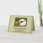 Perfect verjaardagsgeschenk kaart (Achterkant)