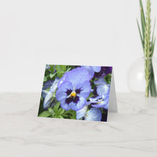 Perfect Viooltje Notecard Kaart