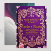 Perfect voor klassiek, romantisch of luxe kaart (Voorkant / Achterkant)