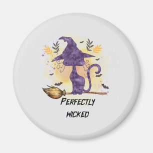 Perfect Wicked - Zwarte Heks Kat Magneet
