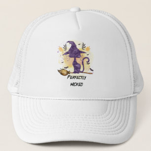Perfect Wicked - Zwarte Heks Kat Trucker Pet