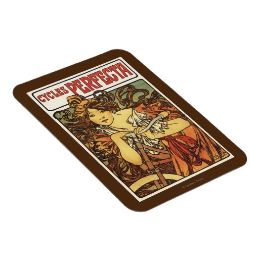 Perfecta Bicycles met damesreclame Poste Magneet (Rechterzijde)