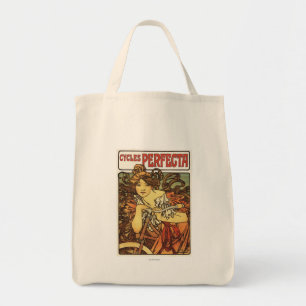 Perfecta Bicycles met damesreclame Poste Tote Bag