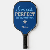 Perfecte aangepaste naam Pickleball Paddle (Voorkant)