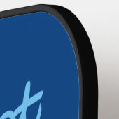 Perfecte aangepaste naam Pickleball Paddle (Links Detail)