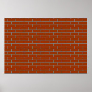 perfecte baksteen poster