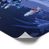 Perfecte blauwe film poster (Hoek)