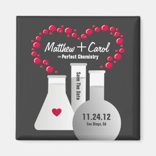 Perfecte chemie sparen de datum magneet