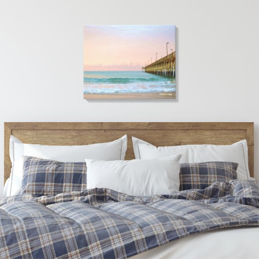 Perfecte dag canvas afdruk (Insitu (Slaapkamer))