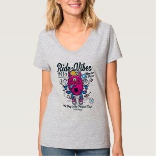 Perfecte dag om gelukkig te zijn Grappig monster T-shirt