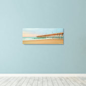 Perfecte dag op Topsail Island Canvas Afdruk (Insitu (Houten vloer))