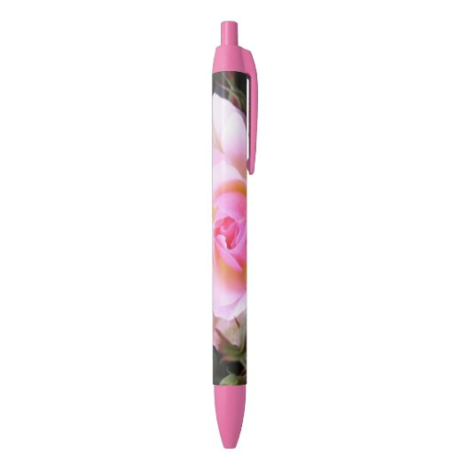 Perfecte Engelse roze Rose Zwarte Inkt Pen (Achterkant (Verticaal))