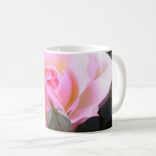 Perfecte Engelse roze roze koffie Mok (Voorkant rechts)