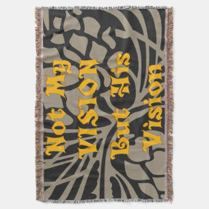 Perfecte futuristische visie voor de winter deken