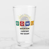 Perfecte game, zwart en geel glas (Achterkant)