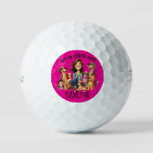 Perfecte golfcadeaus voor de speciale dames golfballen (Voorkant)