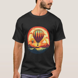Perfecte Hete Luchtballons Avonturen voor Zomerse T-shirt