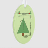 Perfecte kerstboom ornament (voorkant)