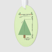 Perfecte kerstboom ornament (voorkant)