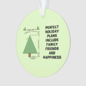 Perfecte kerstboom ornament (voorkant)