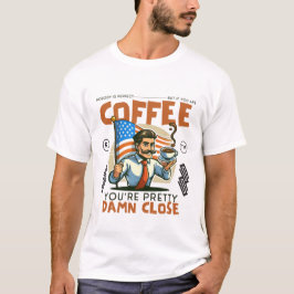 Perfecte koffie t-shirt
