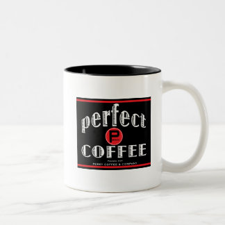Perfecte koffiemok tweekleurige koffiemok