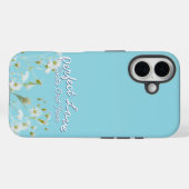 Perfecte Liefde Werpt Angst Af Lichtblauw Christel Case-Mate iPhone Case (Achterkant (horizontaal))