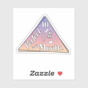 Perfecte maand Sticker - oktober