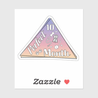 Perfecte maand Sticker - oktober