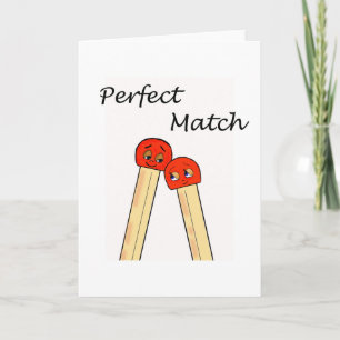 Perfecte Match Feestdagen Kaart