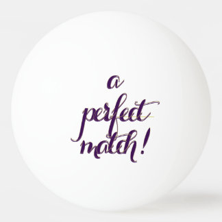Perfecte Match Pingpongballen