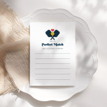 Perfecte Match Preppy Pickleball Bruiloftsfeest
