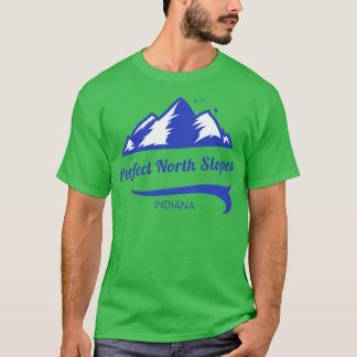 Perfecte noordelijke hellingen ski Indiana 1 T-shirt