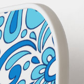Perfecte Paisley Blue Signature Pickleball Paddle (Links Detail)